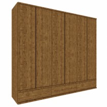 Roupeiro Stillus - 6 Portas - DV9 Ecommerce