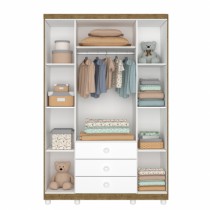 Roupeiro Sonic - 4 Portas c/Pés - DV9 Ecommerce