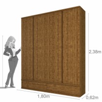 Roupeiro Stillus - 4 Portas - DV9 Ecommerce