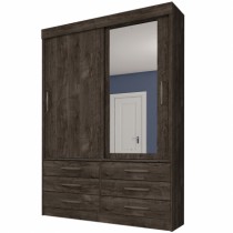 Roupeiro Chicago - 2 Portas c/Espelho - DV9 Ecommerce