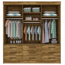 Roupeiro Chicago - 3 Portas - DV9 Ecommerce