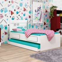 Cama  Solteiro Bibox Mec-Tcil - DV9 Ecommerce