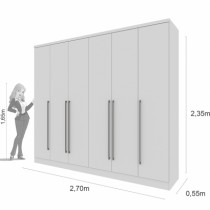 Roupeiro Sevilla - 6 Portas - DV9 Ecommerce