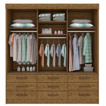 Roupeiro Chicago - 3 Portas - DV9 Ecommerce