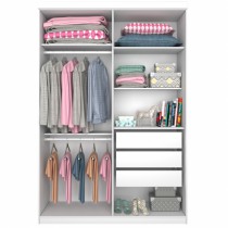 Roupeiro Olimpo - 4 Portas c/Pés - DV9 Ecommerce